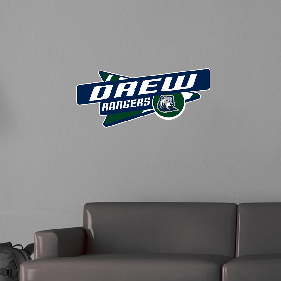 Drew Rangers <span class="pdp-name-mascot">Drew University Rangers</span> Wall Decal - Slanted Arrow