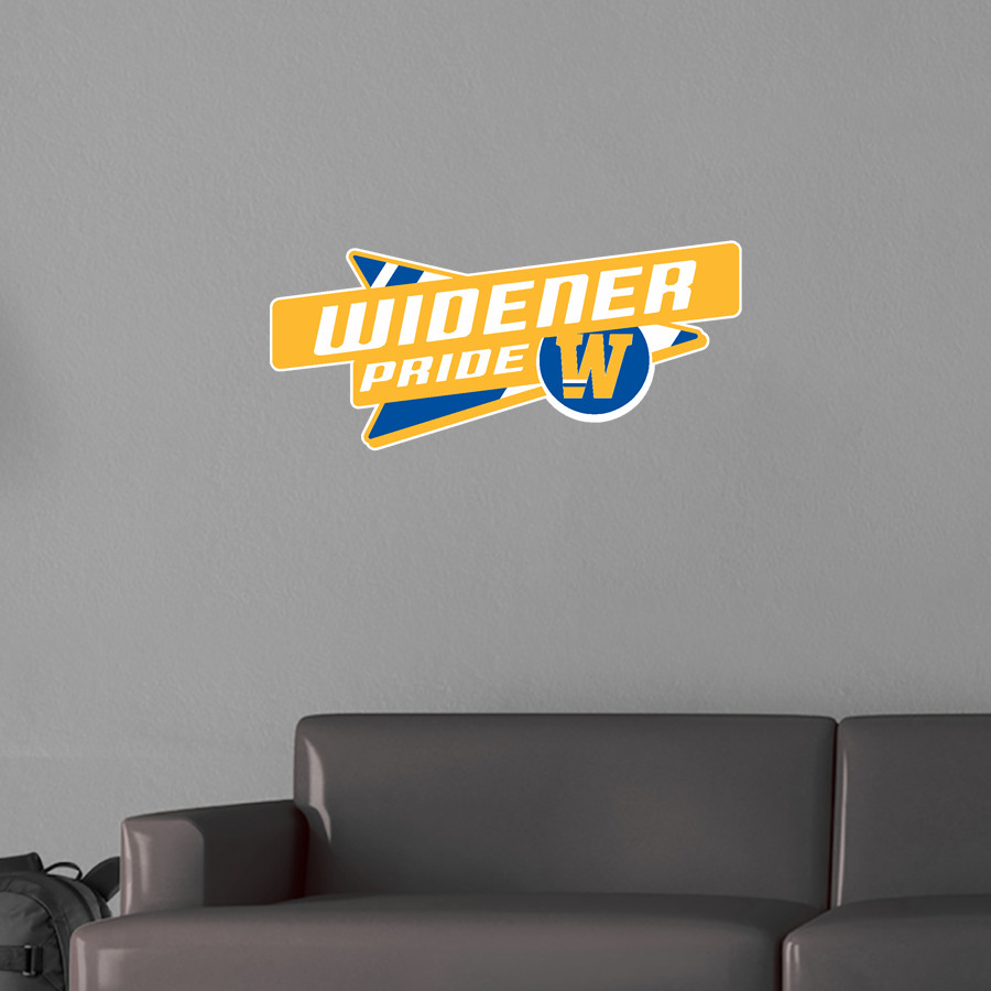 Widener University Pride Online Store Wall Decal - Slanted Arrow