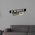 EVANT HIGH SCHOOL ELKS <span class="pdp-name-mascot">EVANT ELKS</span> Wall Decal - Slanted Arrow Front Thumbnail