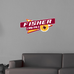 Fisher Cardinals <span class="pdp-name-mascot">Fisher Cardinals</span> Wall Decal - Slanted Arrow Front Thumbnail