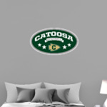 CATOOSA HIGH SCHOOL INDIANS <span class="pdp-name-mascot">CATOOSA INDIANS</span> Wall Decal - Oval With Stars Front Thumbnail