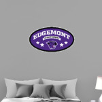 Edgemont Edgemont Elementary <span class="pdp-name-mascot">Edgemont Elementary School</span> Wall Decal - Oval With Stars Front Thumbnail