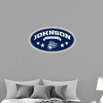 A L JOHNSON HIGH SCHOOL CRUSADERS <span class="pdp-name-mascot">A L JOHNSON CRUSADERS</span> Wall Decal - Oval With Stars Front Thumbnail