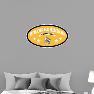 Wall Decal - Oval With Stars