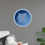 GIG HARBOR HIGH SCHOOL TIDES <span class="pdp-name-mascot">GIG HARBOR TIDES</span> Wall Decal - Ball With Logo Front Thumbnail