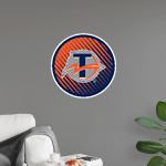 BEREA-MIDPARK HIGH SCHOOL TITANS <span class="pdp-name-mascot">BEREA - MIDPARK TITANS</span> Wall Decal - Ball With Logo Front Thumbnail