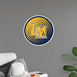 LA MARQUE HIGH SCHOOL COUGARS <span class="pdp-name-mascot">LA MARQUE COUGARS</span> Wall Decal - Ball With Logo Front Thumbnail