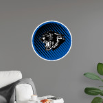 Central Panthers Wall Decal - Ball With Logo Front Thumbnail