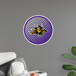 Niles North Vikings Wall Decal - Ball With Logo Front Thumbnail