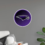 Bloomfield Hills Black hawks official sideline store <span class="pdp-name-mascot">Bloomfield Hills Blackhawks</span> Wall Decal - Ball With Logo Front Thumbnail