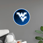 WATER VALLEY HIGH SCHOOL BLUE DEVILS Wall Decal - Ball With Logo Front Thumbnail