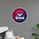 VICTORY BAPTIST ACADEMY PATRIOTS <span class="pdp-name-mascot">VICTORY BAPTIST ACADEMY PATRIOTS</span> Wall Decal - Ball With Logo Front Thumbnail