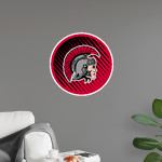 SOMERSET HIGH SCHOOL SPARTANS <span class="pdp-name-mascot">SOMERSET SPARTANS</span> Wall Decal - Ball With Logo Front Thumbnail