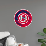 IIAAA IIAAA Wall Decal - Ball With Logo Front Thumbnail