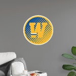 Widener University Pride Online Store Wall Decal - Ball With Logo Front Thumbnail