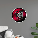 Belmont Abbey College The Official Store of the Crusaders Wall Decal - Ball With Logo Front Thumbnail