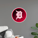 Dunedin Falcons Wall Decal - Ball With Logo Front Thumbnail