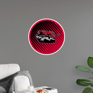 Wall Decal - Ball With Logo
