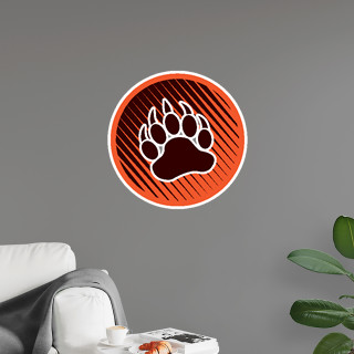 Wall Decal - Ball With Logo