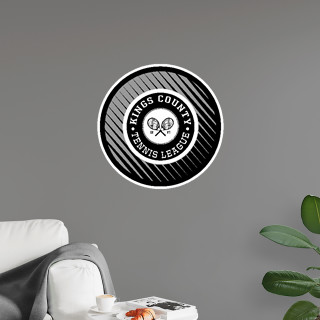 Wall Decal - Ball With Logo