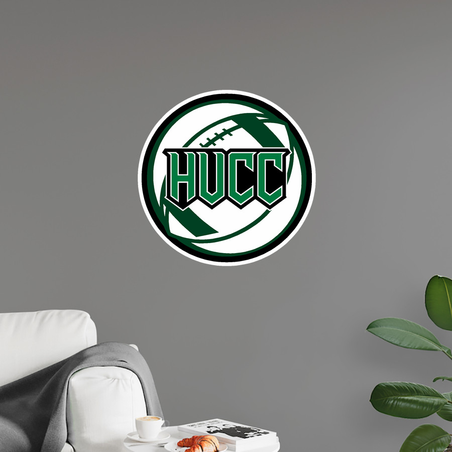 Hudson Valley Vikings Wall Decal - Ball With Logo