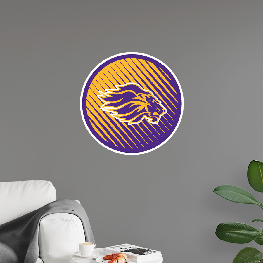 LYON COUNTY HIGH SCHOOL LYONS Wall Decal - Ball With Logo