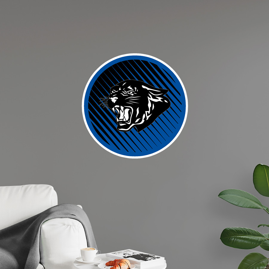 Central Panthers Wall Decal - Ball With Logo