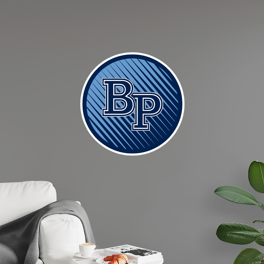 BAY PORT HIGH SCHOOL PIRATES <span class="pdp-name-mascot">BAY PORT PIRATES</span> Wall Decal - Ball With Logo