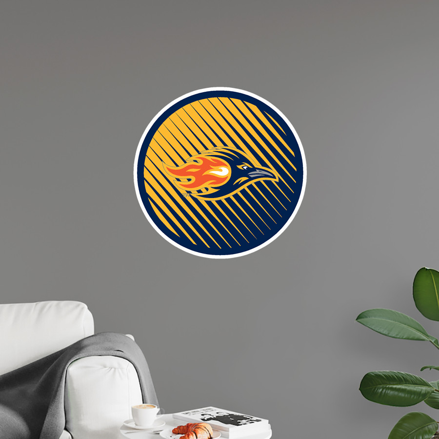 Paul Duke STEM Trailblazers <span class="pdp-name-mascot">Paul Duke High School Trailblazers</span> Wall Decal - Ball With Logo