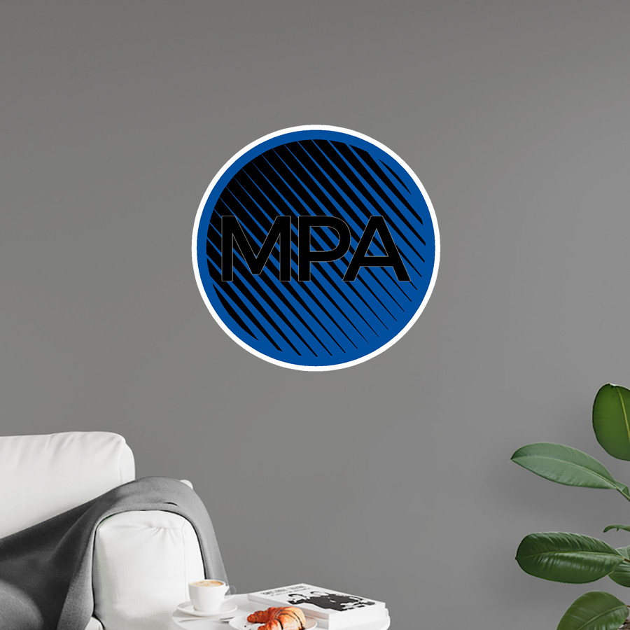 Mounds Park Academy Panthers Wall Decal - Ball With Logo