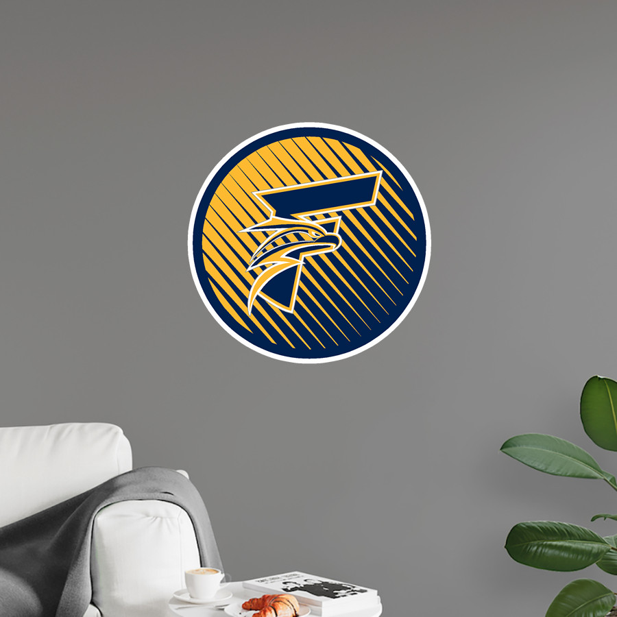 FREDERICK HIGH SCHOOL GOLDEN EAGLES <span class="pdp-name-mascot">FREDERICK GOLDEN EAGLES</span> Wall Decal - Ball With Logo