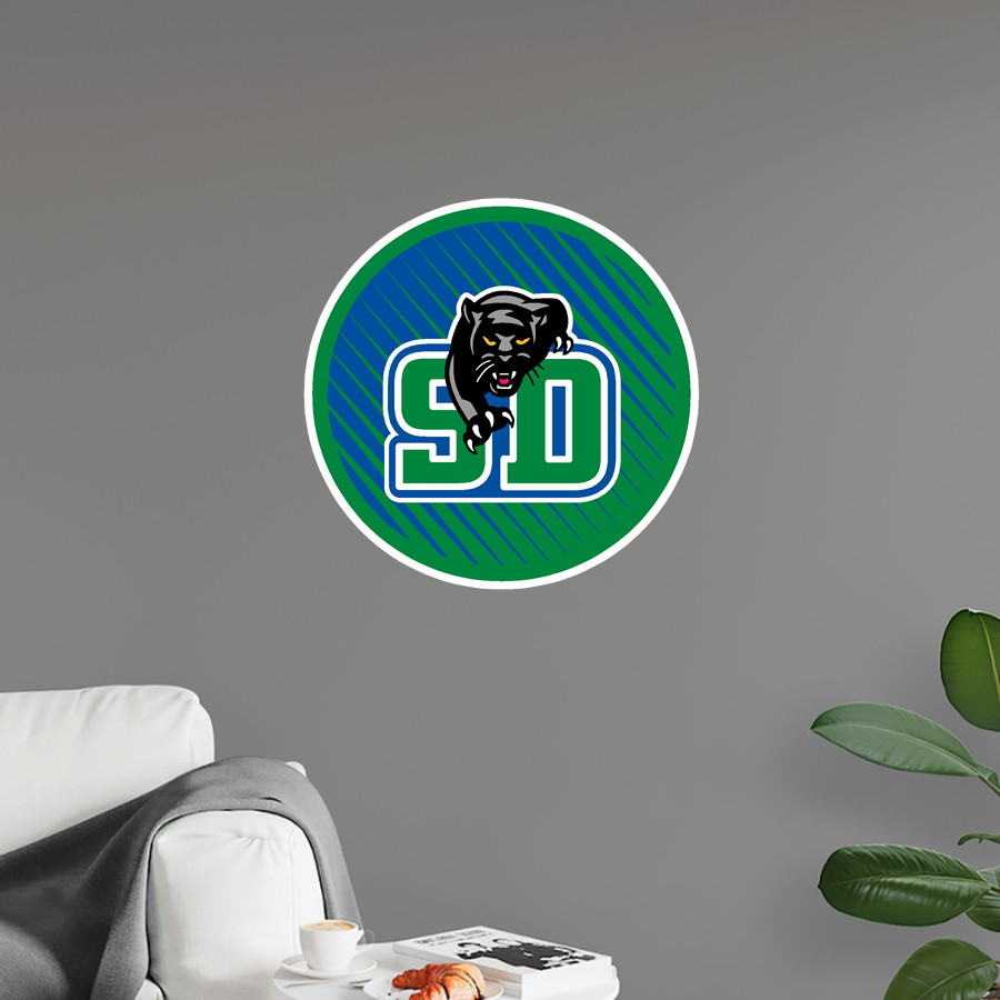 San Domenico Panthers <span class="pdp-name-mascot">San Domenico Panthers</span> Wall Decal - Ball With Logo