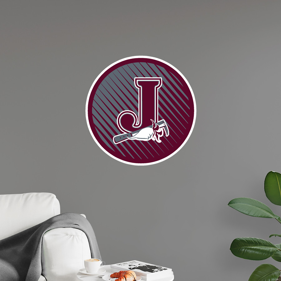 JORDAN HIGH SCHOOL BEETDIGGERS <span class="pdp-name-mascot">JORDAN BEETDIGGERS</span> Wall Decal - Ball With Logo