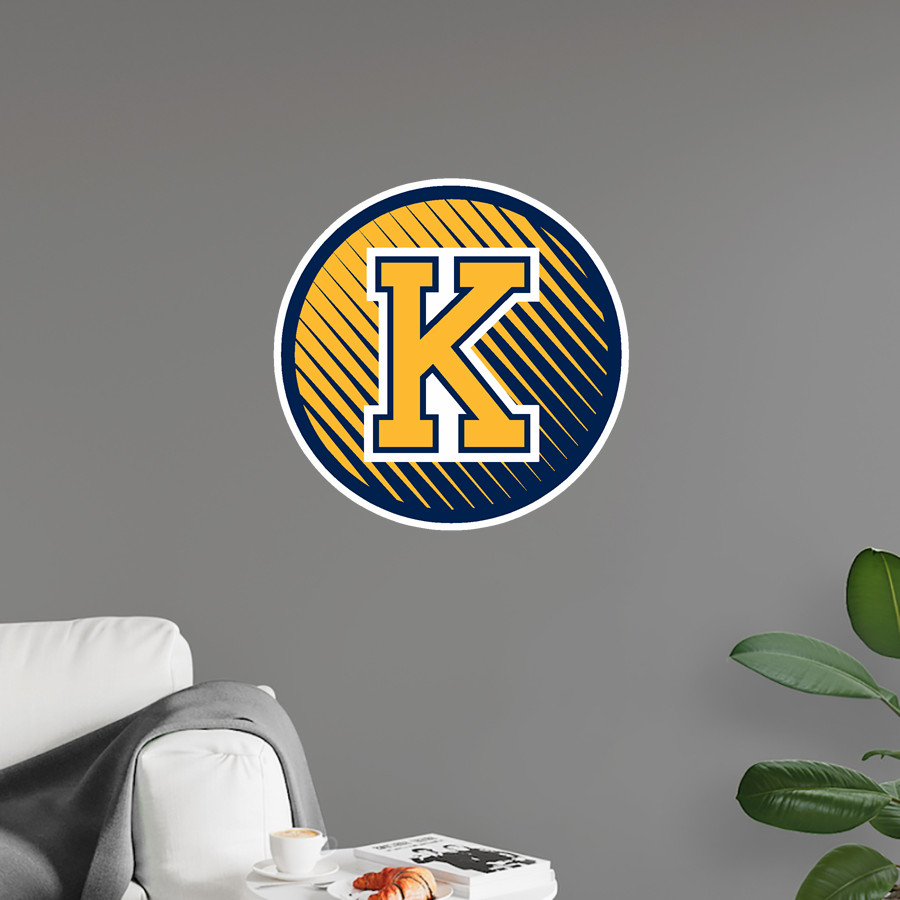 Keenan Raiders <span class="pdp-name-mascot">Keenan Raiders</span> Wall Decal - Ball With Logo