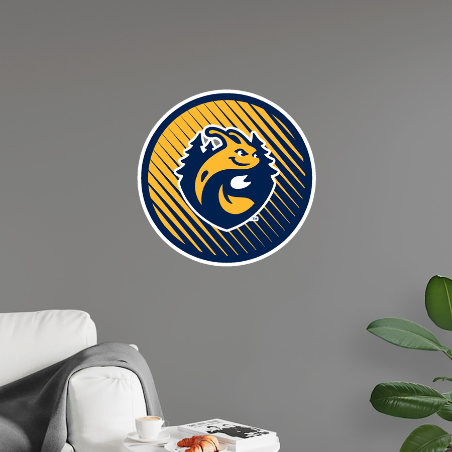 UC Santa Cruz Banana Slugs Wall Decal - Ball With Logo