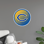 Castle Knights <span class="pdp-name-mascot">Castle Knights</span> Wall Decal - Ball With Logo Front Thumbnail