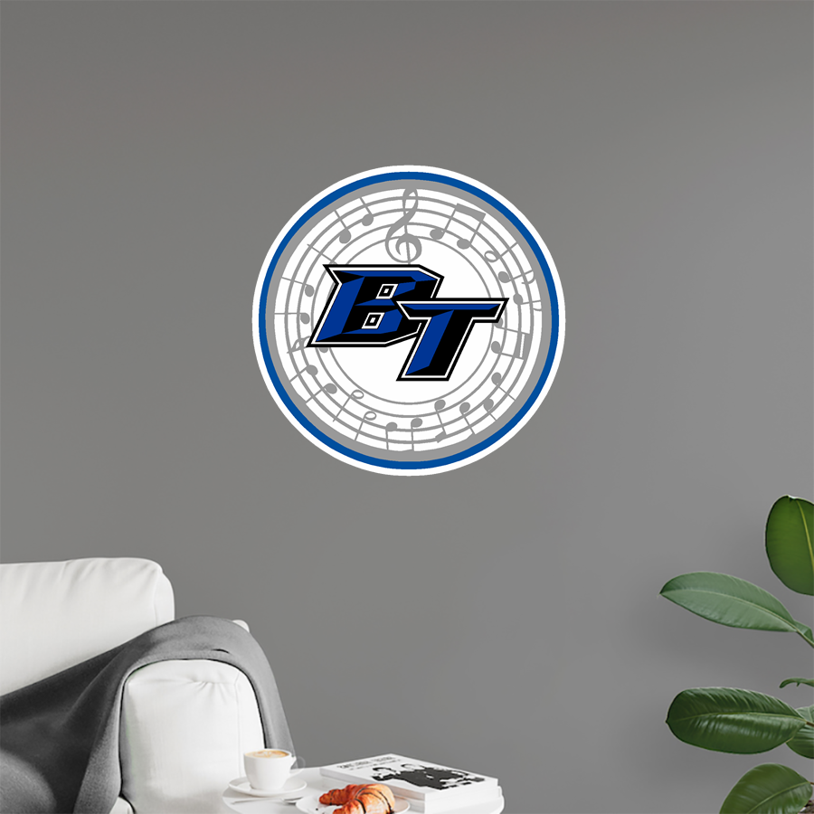Bartram Trail Bears <span class="pdp-name-mascot">Bartram Trail Bears</span> Wall Decal - Ball With Logo