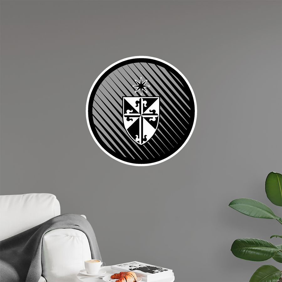 Fenwick Friars The Official Online Store <span class="pdp-name-mascot">Fenwick Friars</span> Wall Decal - Ball With Logo