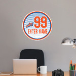 Socal CAVS Basketball CAVS <span class="pdp-name-mascot">CAVS Youth Basketball</span> Wall Decal - Ball With Customization Front Thumbnail
