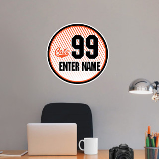 Wall Decal - Ball With Customization