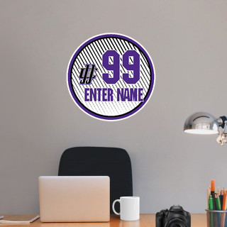 Wall Decal - Ball With Customization