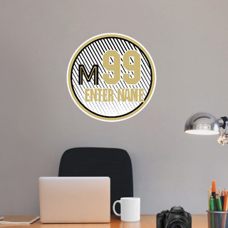 Wall Decal - Ball With Customization