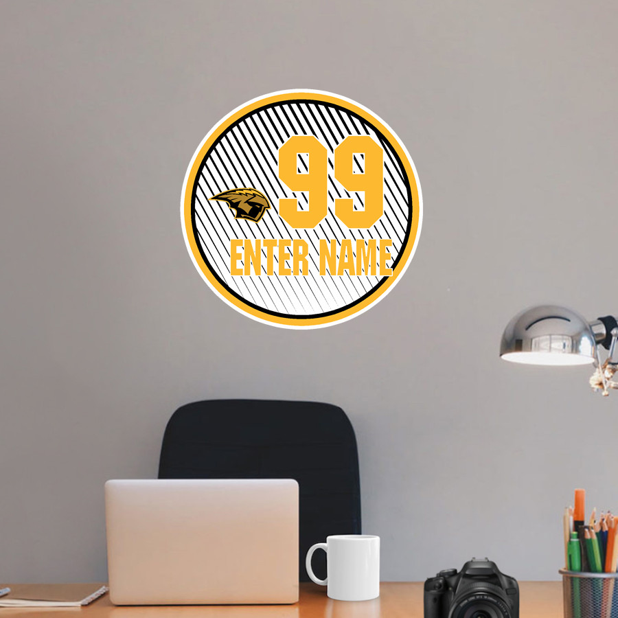 University of Wisconsin-Oshkosh Titans <span class="pdp-name-mascot">University of Wisconsin-Oshkosh Titans</span> Wall Decal - Ball With Customization