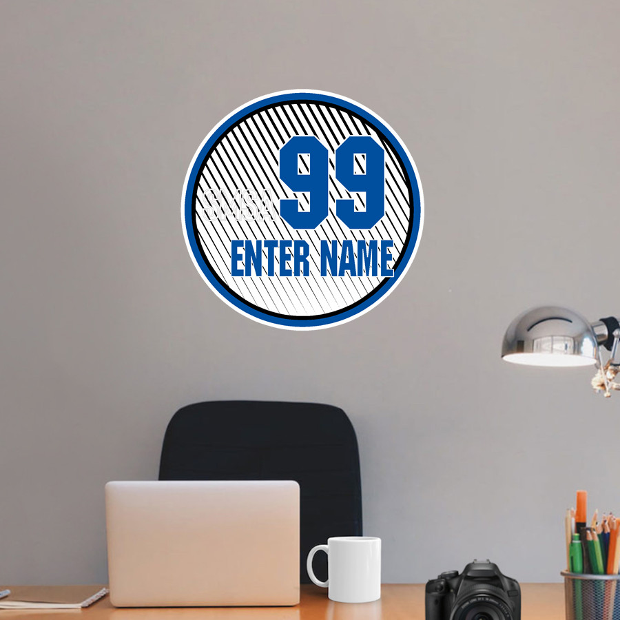 St. Mary's Springs Academy Ledgers <span class="pdp-name-mascot">SAINT MARYS SPRINGS HIGH LEDGERS</span> Wall Decal - Ball With Customization