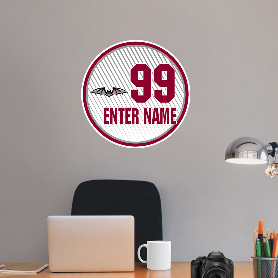 Transylvania University Official Store of the Pioneers Wall Decal - Ball With Customization