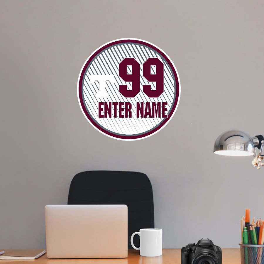 TARPON SPRINGS HIGH SCHOOL SPONGERS Wall Decal - Ball With Customization