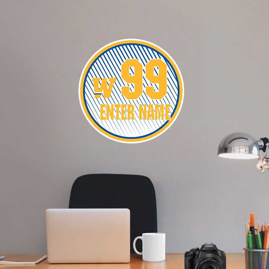 Widener University Pride Online Store Wall Decal - Ball With Customization