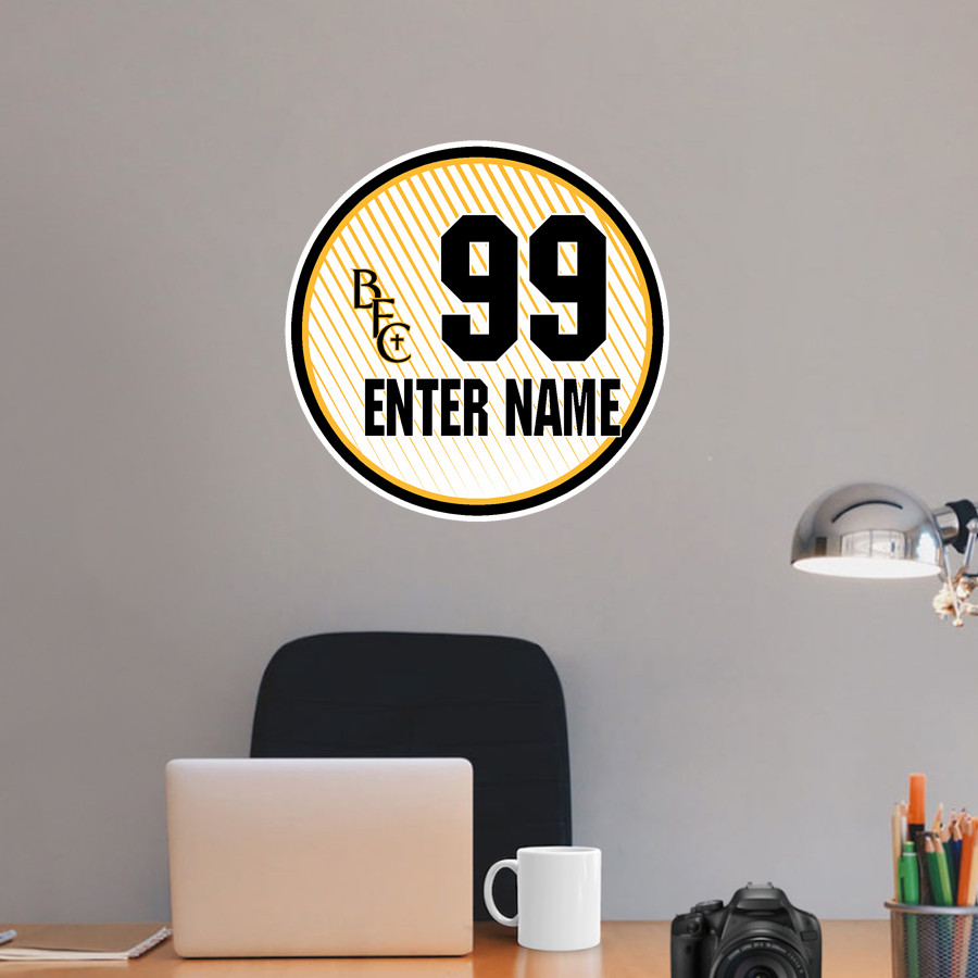 Bishop Foley Ventures <span class="pdp-name-mascot">Bishop Foley Catholic Ventures</span> Wall Decal - Ball With Customization