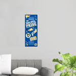 Warren Blue Devils <span class="pdp-name-mascot">Warren Blue Devils</span> Wall Decal - Locker Front Thumbnail