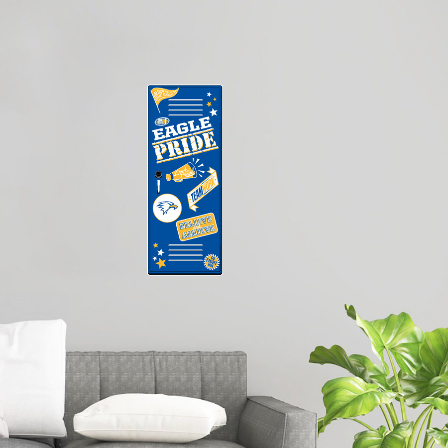 IDEA COLLEGE PREPARATORY - EDINBURG Eagles <span class="pdp-name-mascot">IDEA College Preparatory Eagles</span> Wall Decal - Locker